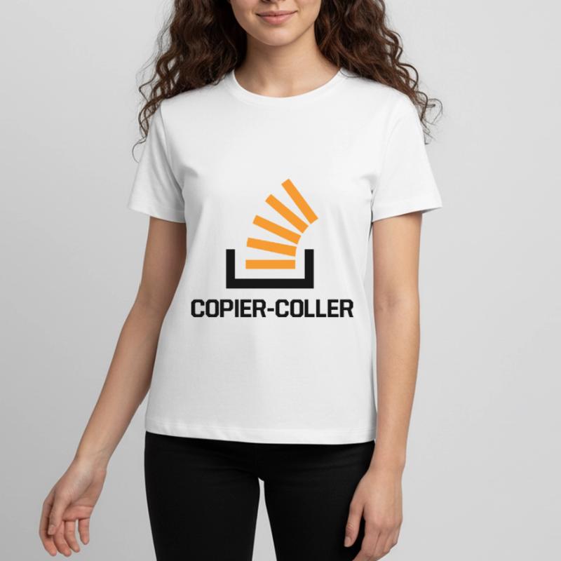 Copier Coller Programmer Software Developer Nerd G Teenager Premium Bio T-Shirt