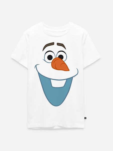 Frozen Olaf Kostüm - Teenager Premium Bio T-Shirt - Weiß