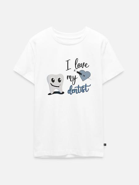 Zahnarzt - Teenager Premium Bio T-Shirt - Weiß