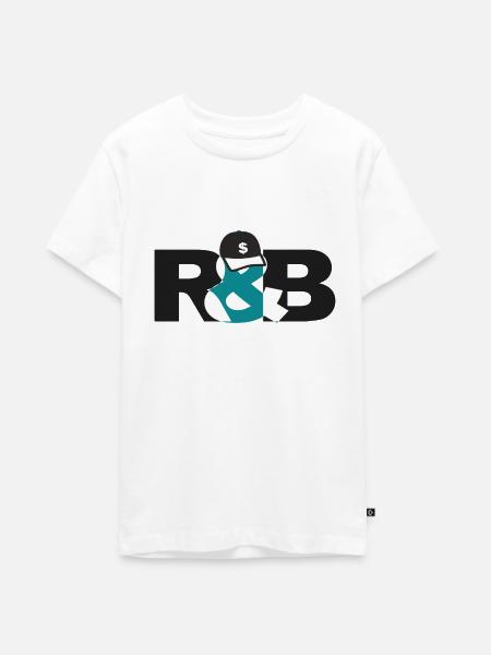 RnB - Teenager Premium Bio T-Shirt - Weiß