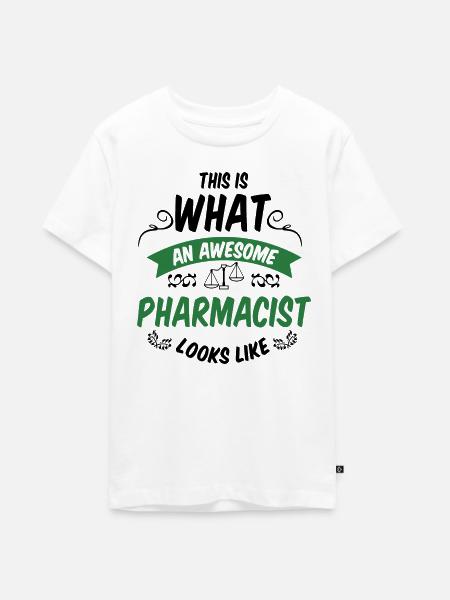 Apotheker - Teenager Premium Bio T-Shirt - Weiß