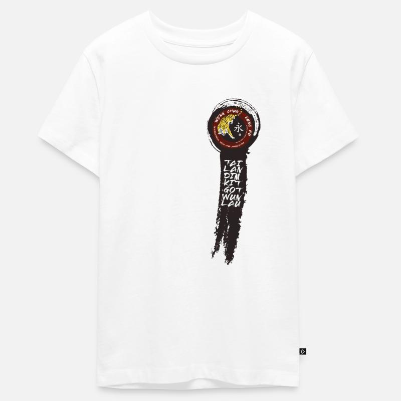 WENG CHUN PRINCIPLES - T-shirt Premium bio Ado - blanc