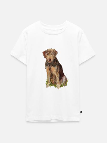 Mischling - Teenager Premium Bio T-Shirt - Weiß