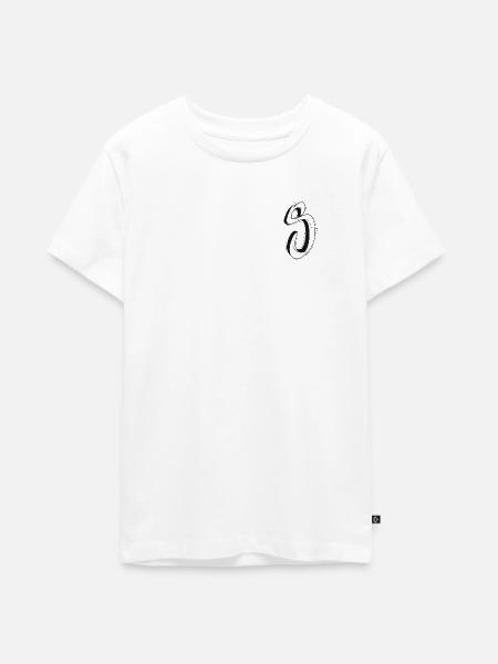 s - Teenager Premium Bio T-Shirt - Weiß