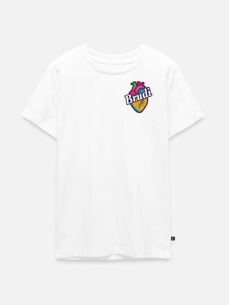 Brudi - Teenager Premium Bio T-Shirt - Weiß