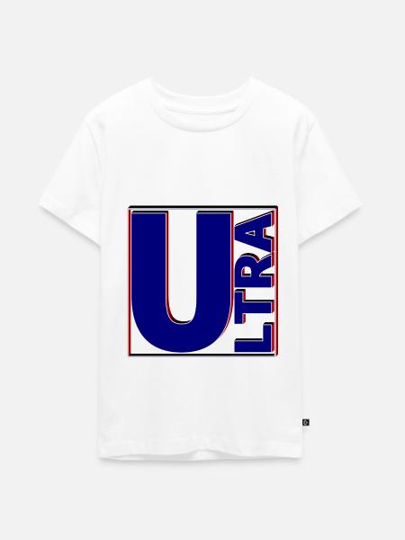 ULTRA - Teenager Premium Bio T-Shirt - Weiß