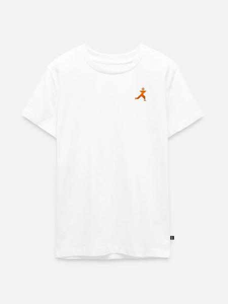 Sprinter - Tangram - Teenager Premium Organic T-Shirt - white