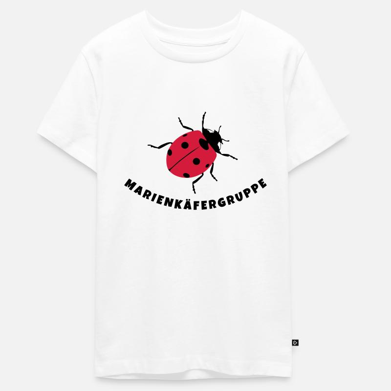 Groupe coccinelle - T-shirt Premium bio Ado - blanc