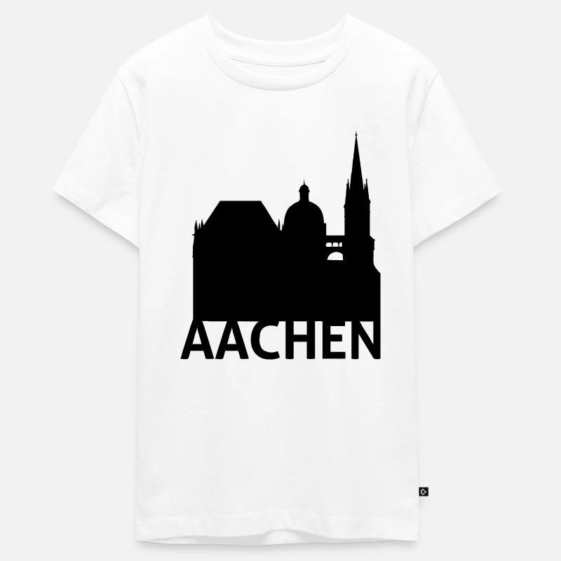 Aachen - T-shirt Premium bio Ado - blanc