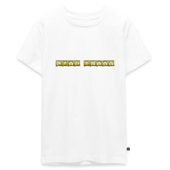 Cute kitten - Teenager Premium Organic T-Shirt - white - Front - AI Model Teenager Male light (155cm)