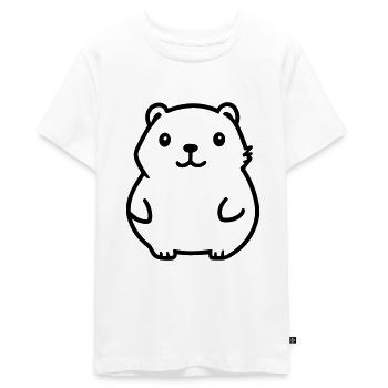 Marmot - Teenager Premium Organic T-Shirt - white - Front - AI Model Teenager Male light (155cm)