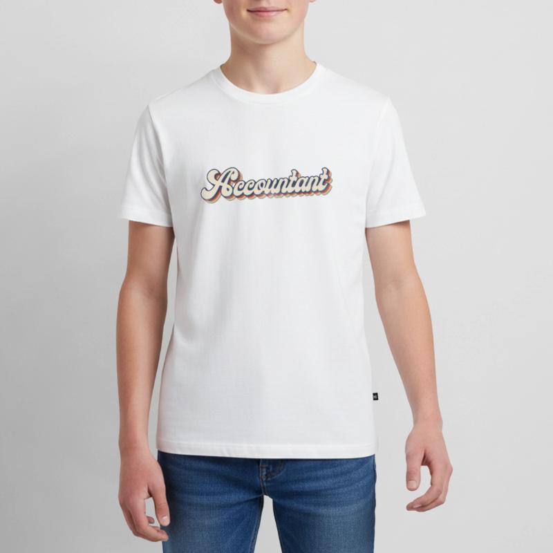 Comptable Comptable Comptable Comptabilité T-shirt Premium bio Ado