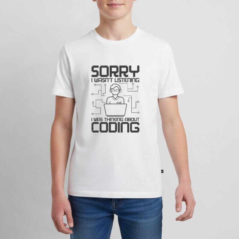 Programmierer Software Web Entwickler Coder Coding Teenager Premium Bio T-Shirt