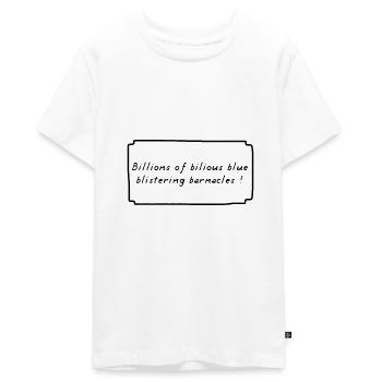 Mille Milliards de Mille Sabords ! BD - T-shirt Premium bio Ado - blanc - Devant - AI Model Teenager Male light (155cm)