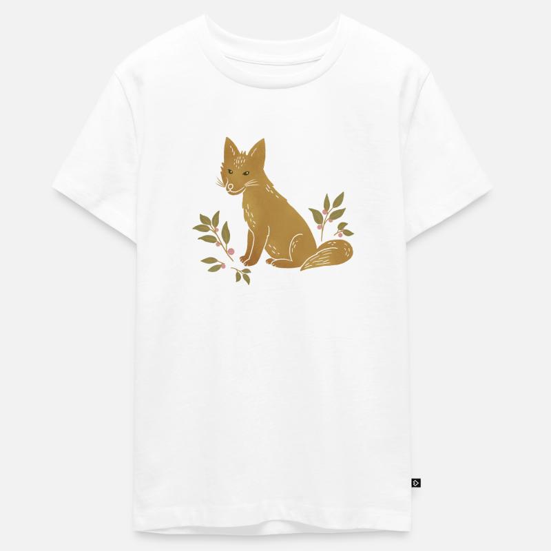 Animaux sauvages - Rev - T-shirt Premium bio Ado - blanc