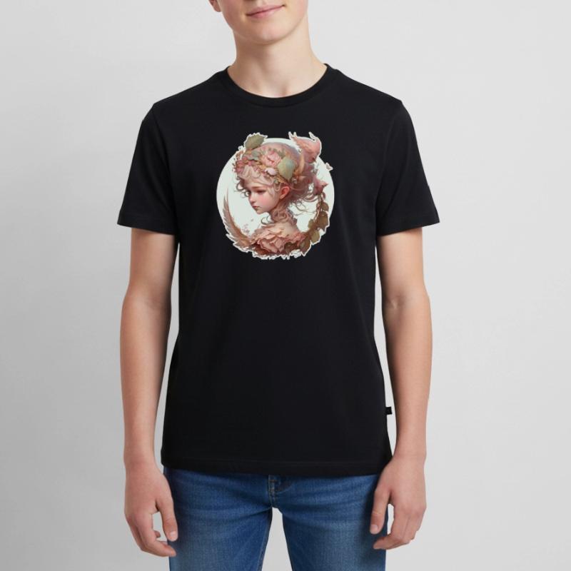 Fe Teenager Premium økologisk T-shirt