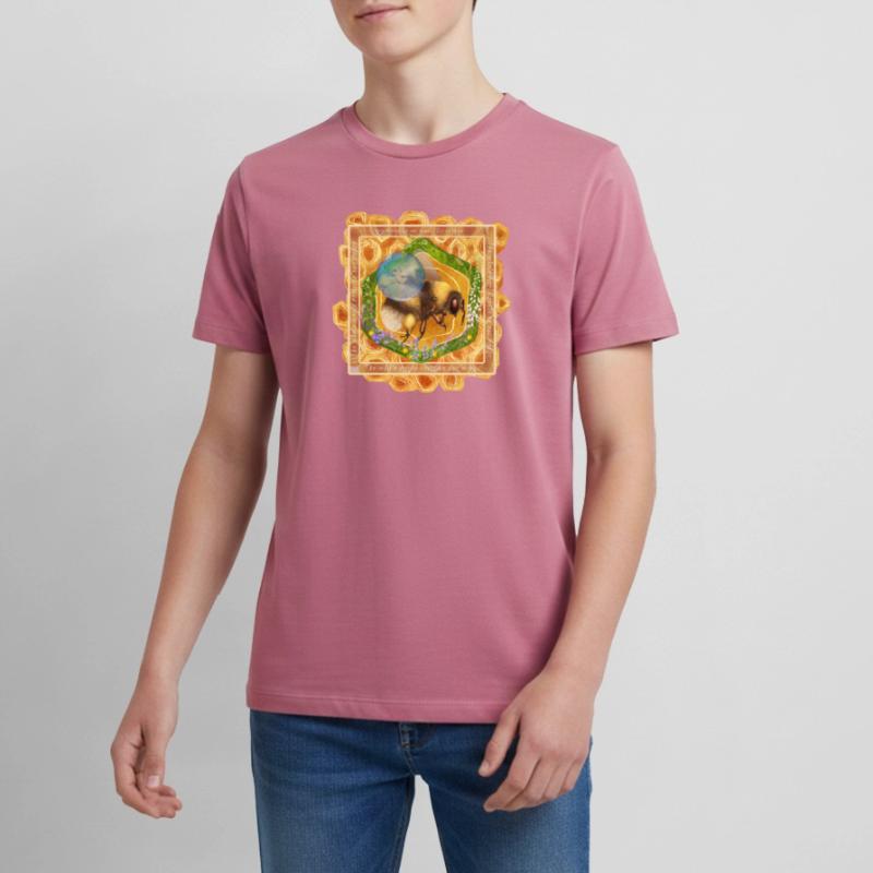 Join The Bumblebee Buzz! Teenager Premium Organic T-Shirt