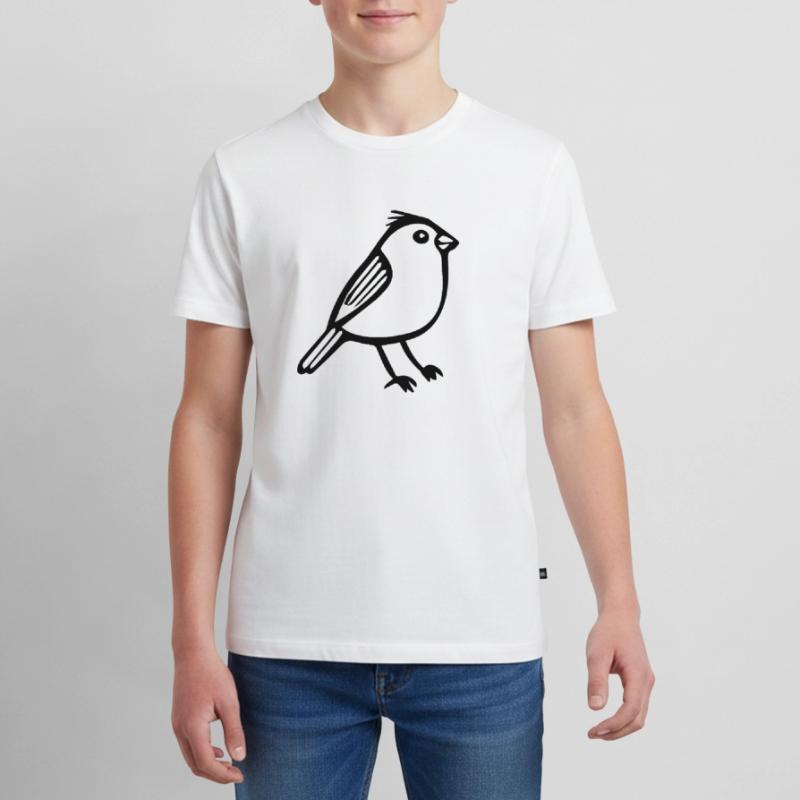 Vogel Teenager Premium Bio T-Shirt