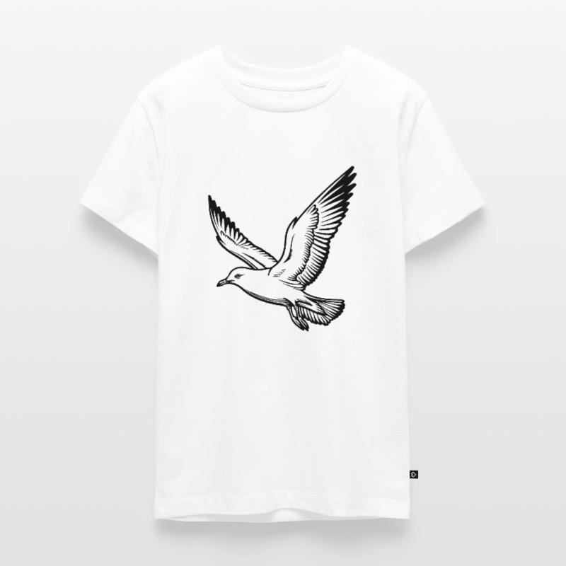 Möwe Teenager Premium Bio T-Shirt