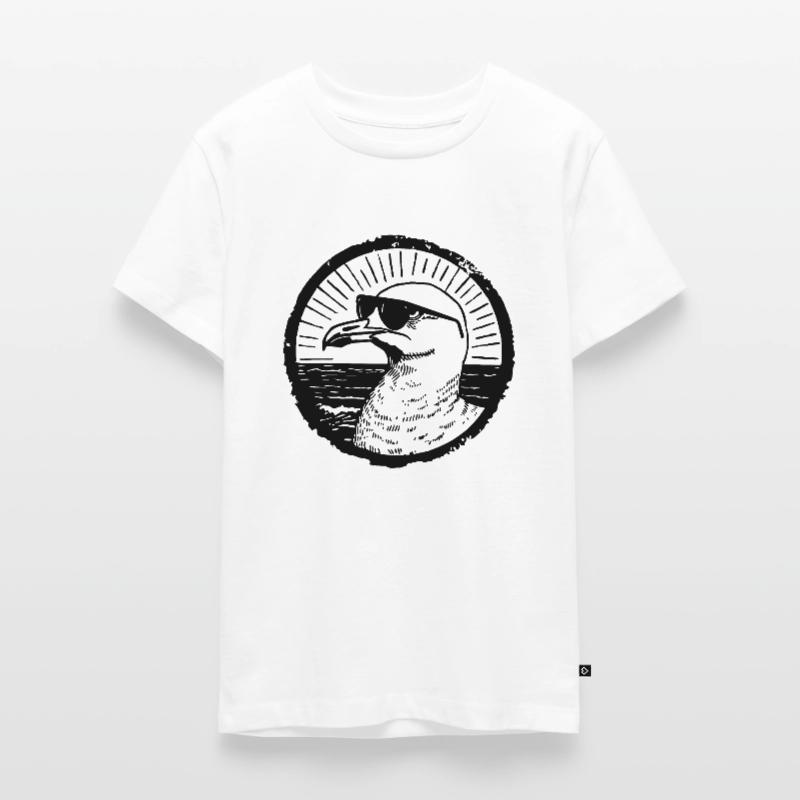 Möwe Teenager Premium Bio T-Shirt