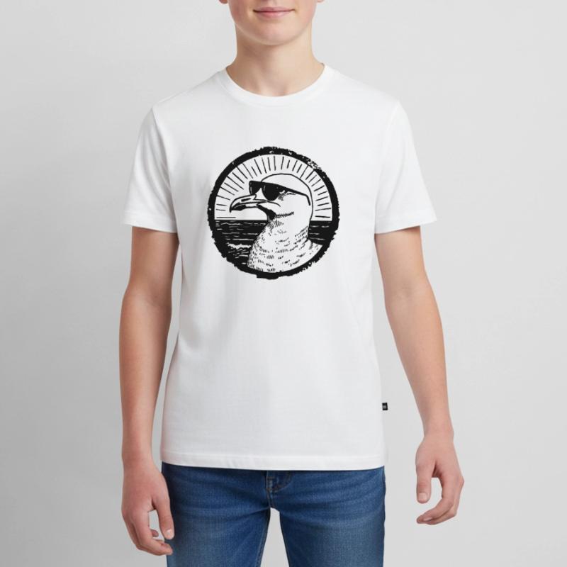 Möwe Teenager Premium Bio T-Shirt