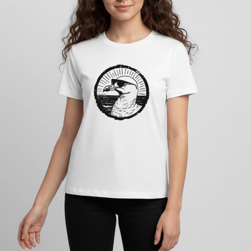 Möwe Teenager Premium Bio T-Shirt