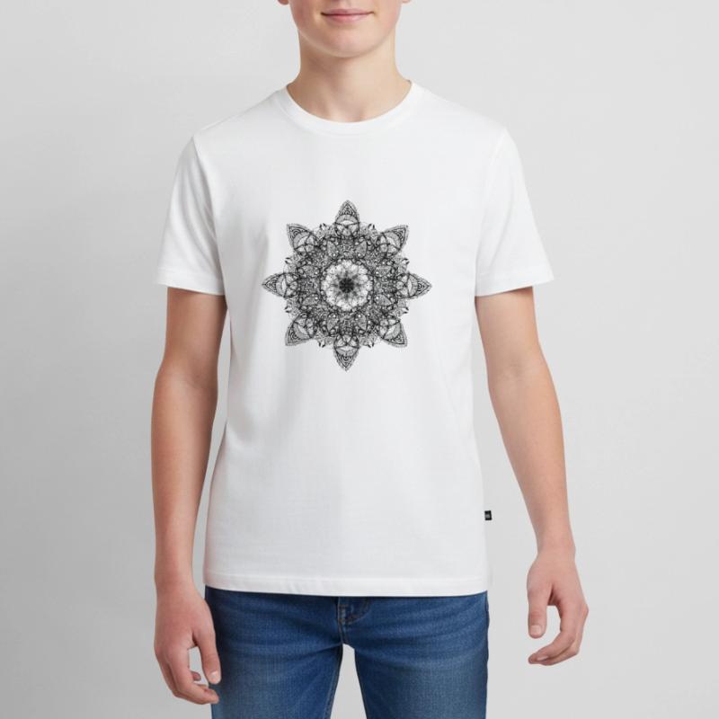 Mandala Teenager Premium Organic T-Shirt