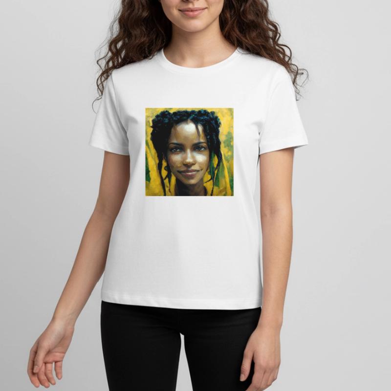 Astronaute Rasta T-shirt Premium bio Ado