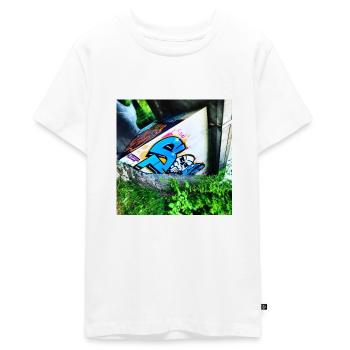 Sour Skull - Teenager Premium Bio T-Shirt - Weiß - Vorne - AI Model Teenager Male light (155cm)