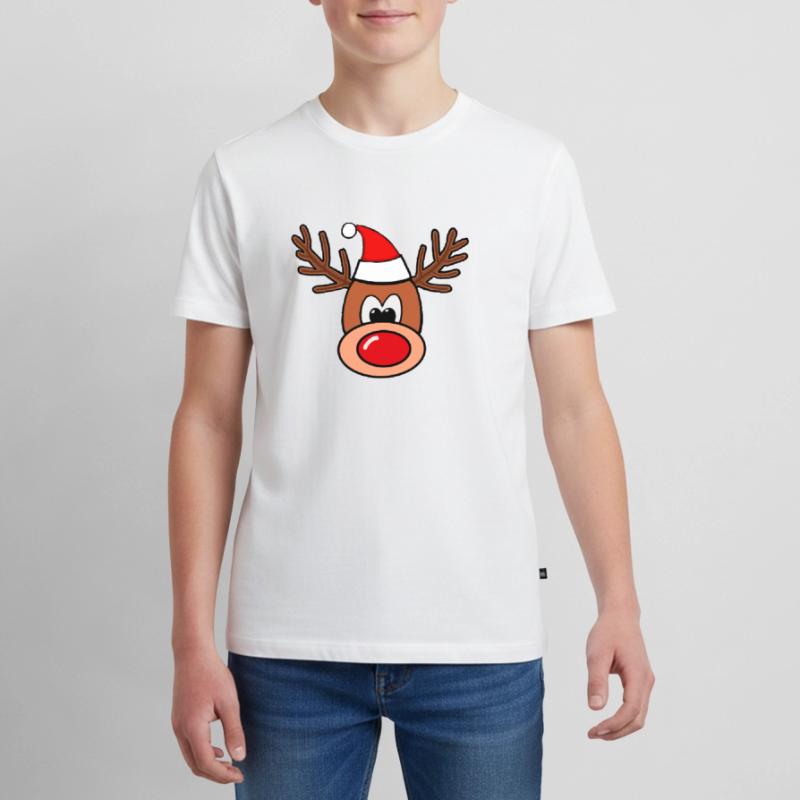 Rentier Teenager Premium Bio T-Shirt