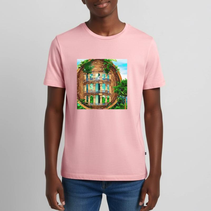 Abstract columns in natural surroundings Teenager Premium Organic T-Shirt