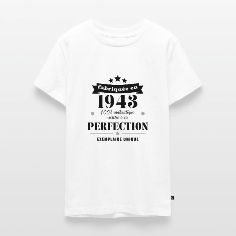 fabriquée en 1943 T-shirt Premium bio Ado