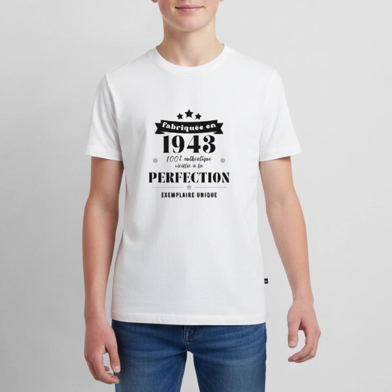 fabriquée en 1943 T-shirt Premium bio Ado