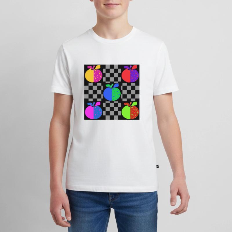 Apfel Teenager Premium Bio T-Shirt