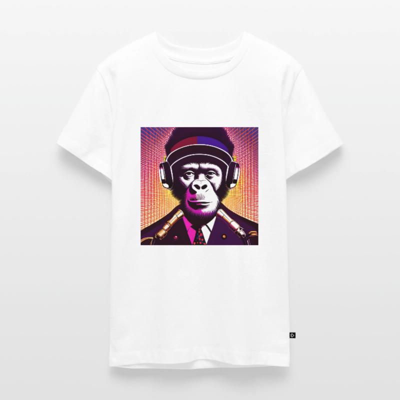 Monkey president Teenager Premium Organic T-Shirt
