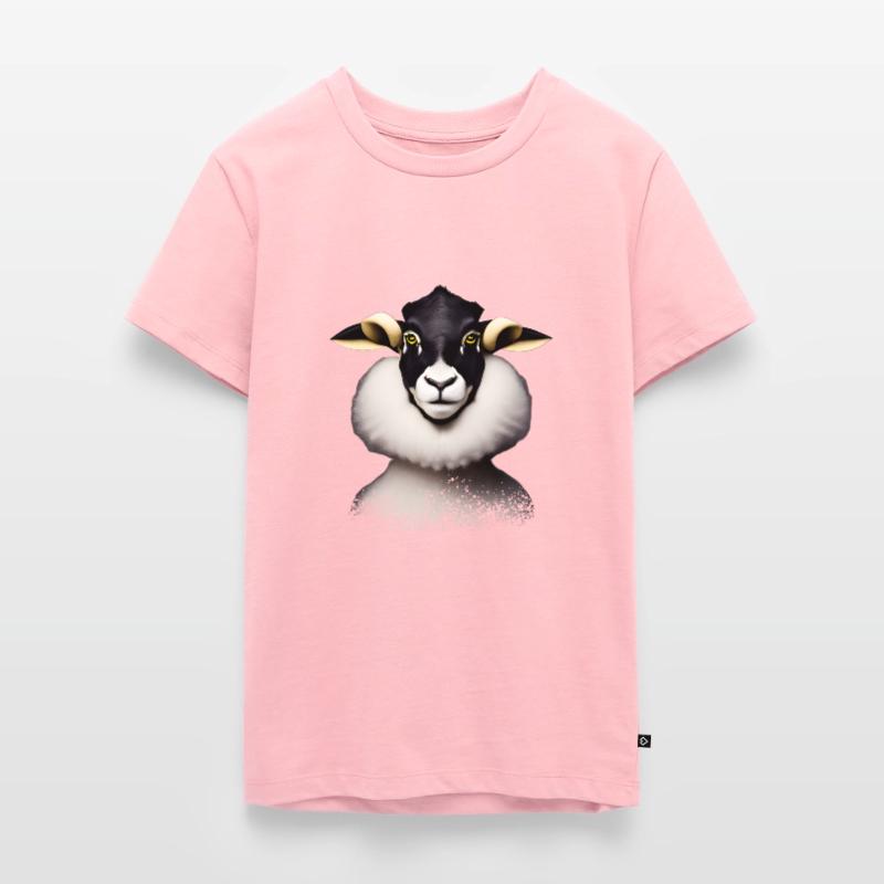 Modisches Schaf Teenager Premium Bio T-Shirt