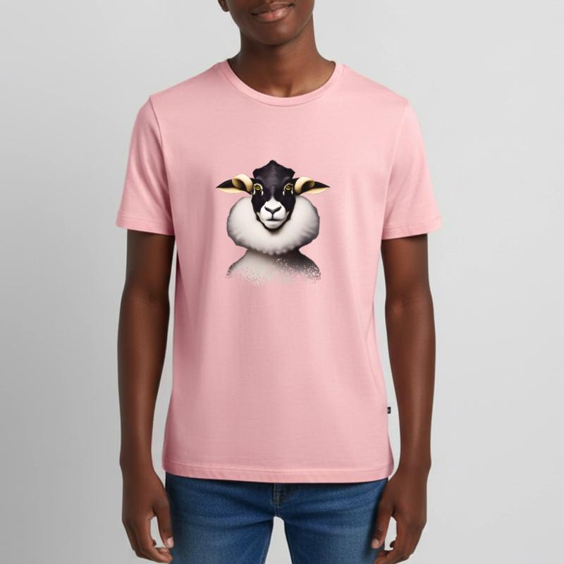 Modisches Schaf Teenager Premium Bio T-Shirt