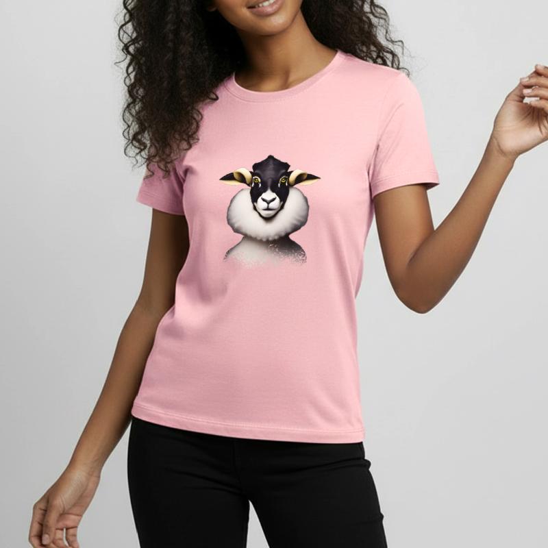 Modisches Schaf Teenager Premium Bio T-Shirt