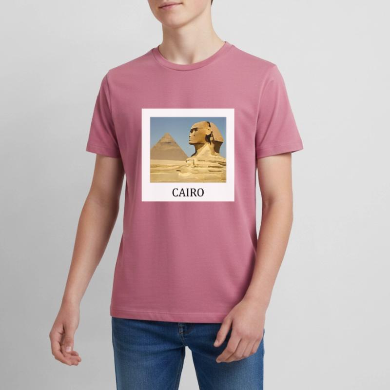 Pyramides de Gizeh T-shirt Premium bio Ado