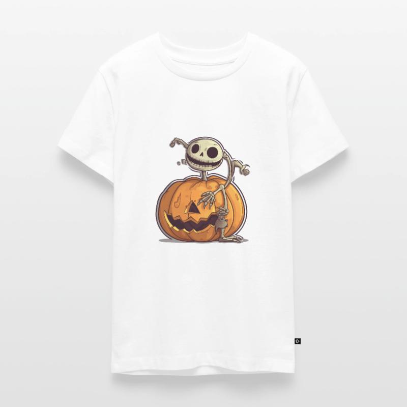 kürbis 4 Teenager Premium Bio T-Shirt