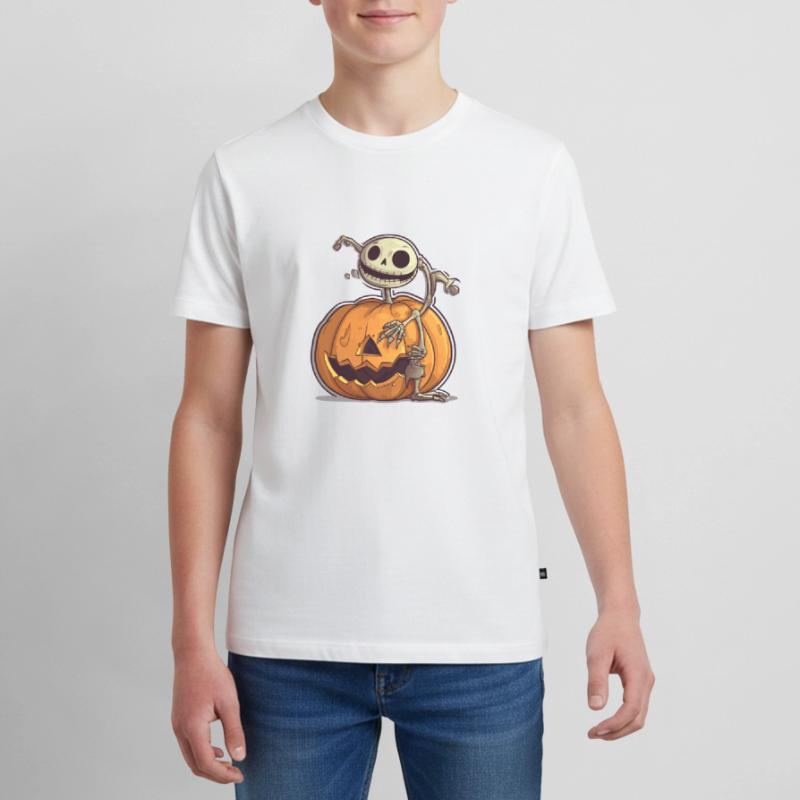 kürbis 4 Teenager Premium Bio T-Shirt