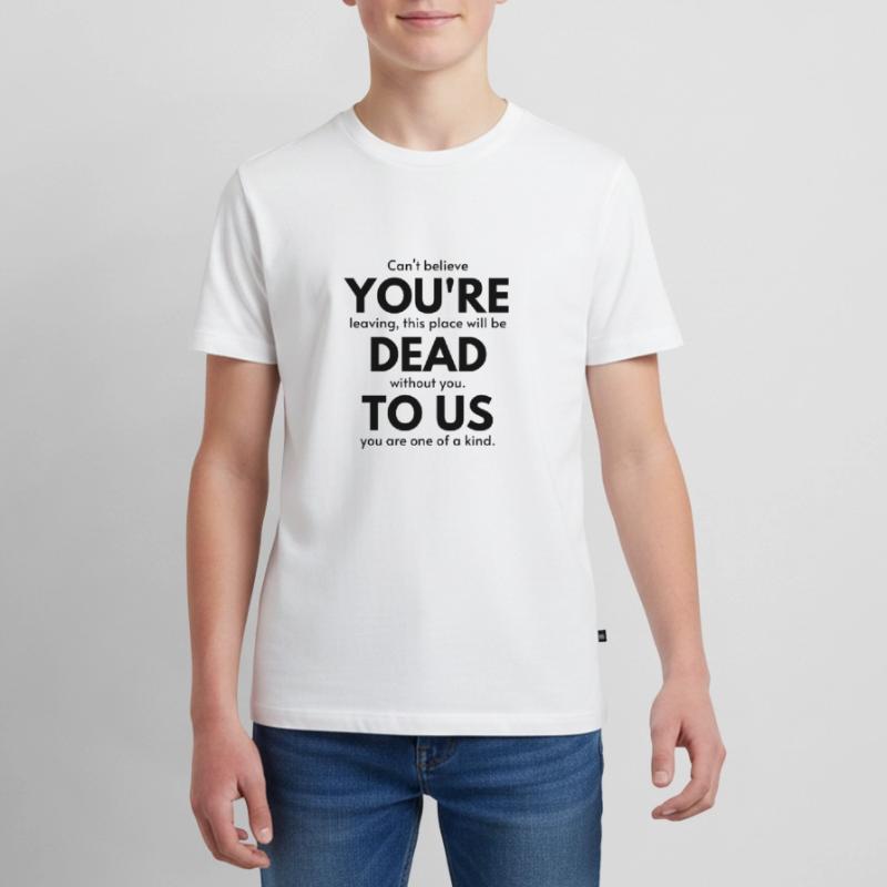 colleague farewell Teenager Premium Organic T-Shirt