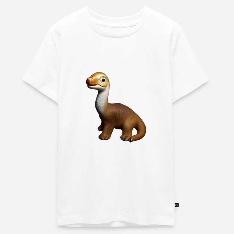 Dinosaurier - Teenager Premium Bio T-Shirt - Weiß