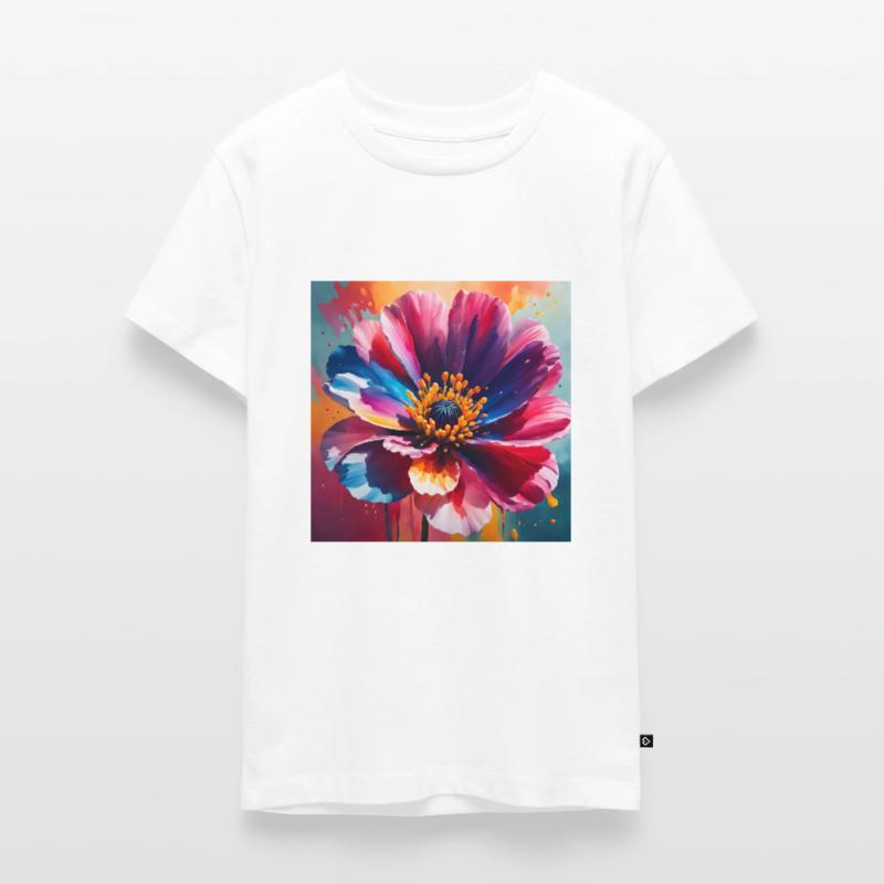 Fleur T-shirt Premium bio Ado