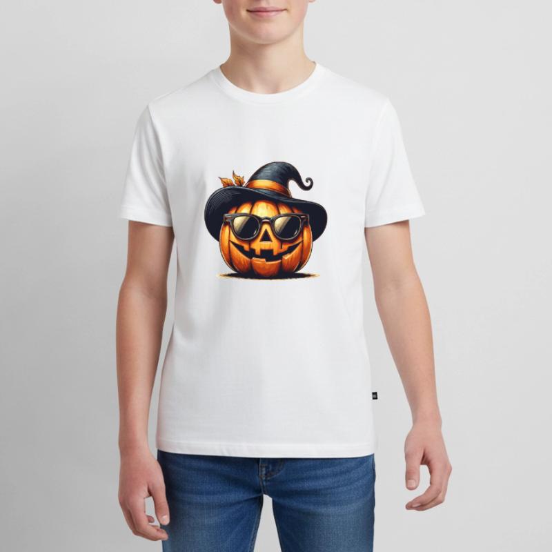 Citrouille halloween fun T-shirt Premium bio Ado