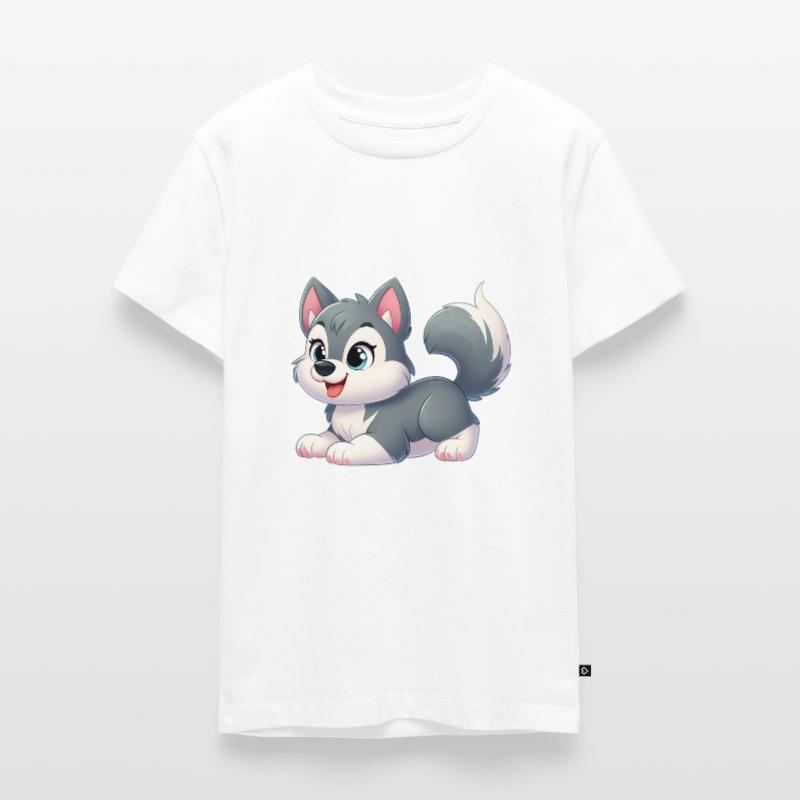 Wolf 15 Teenager Premium Bio T-Shirt