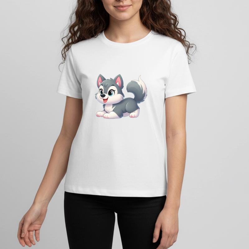 Wolf 15 Teenager Premium Bio T-Shirt