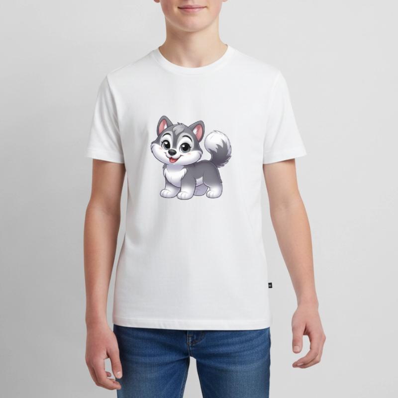 wolf 12 T-shirt Premium bio Ado