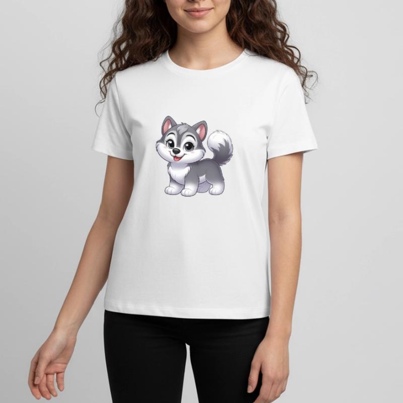 wolf 12 T-shirt Premium bio Ado