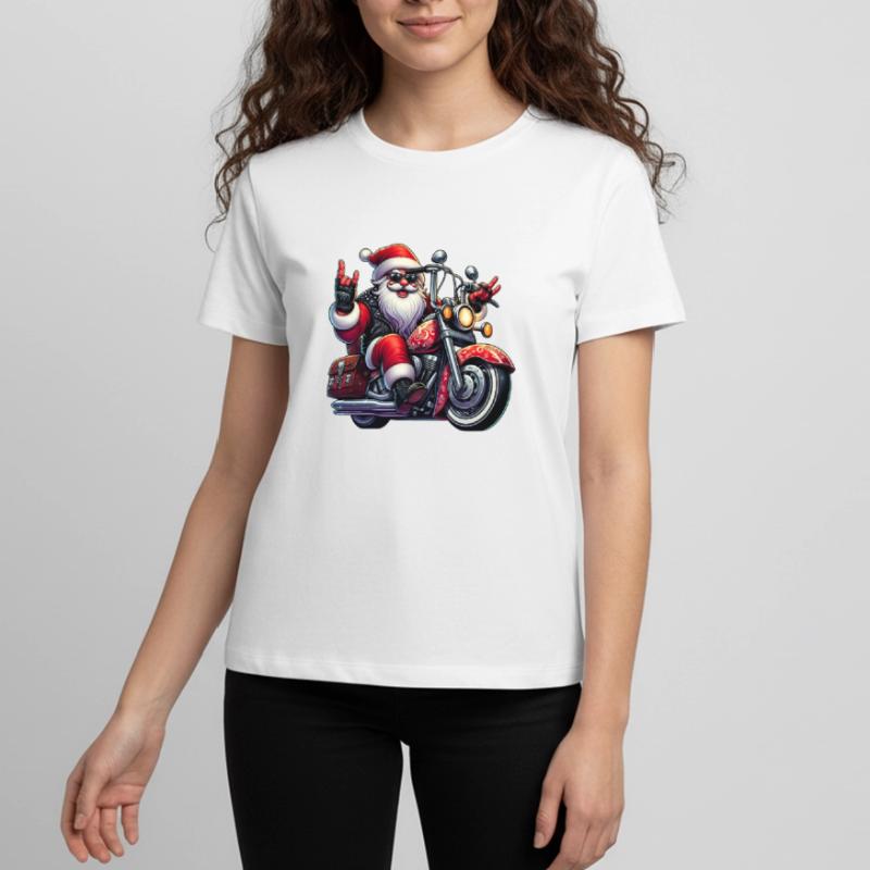 Santa Moto 3 Teenager Premium Bio T-Shirt